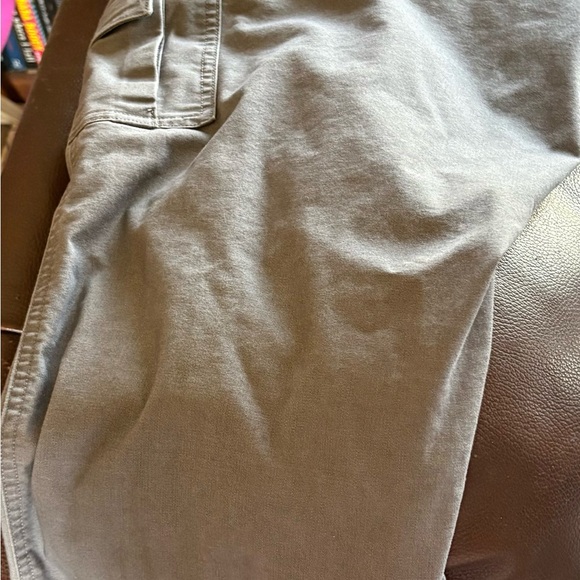 Men's Gray DuluthFlex Fire Hose Relaxed Fit Sweat Management Cargo Work Pants - Picture 2 of 9